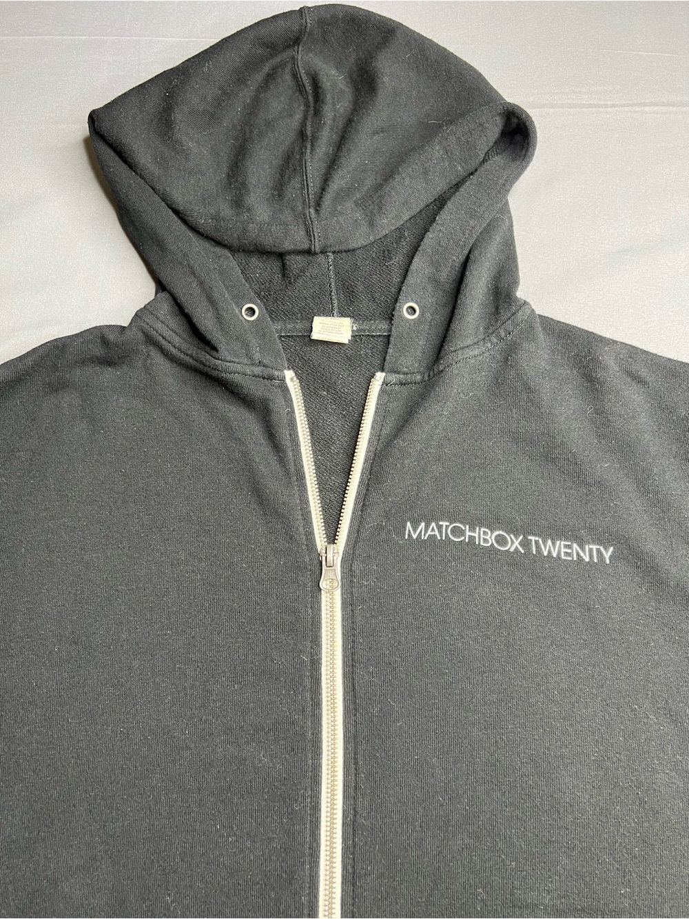 Matchbox Twenty Full Zip Hoodie Sweatshirt Size Medium Concert Merch